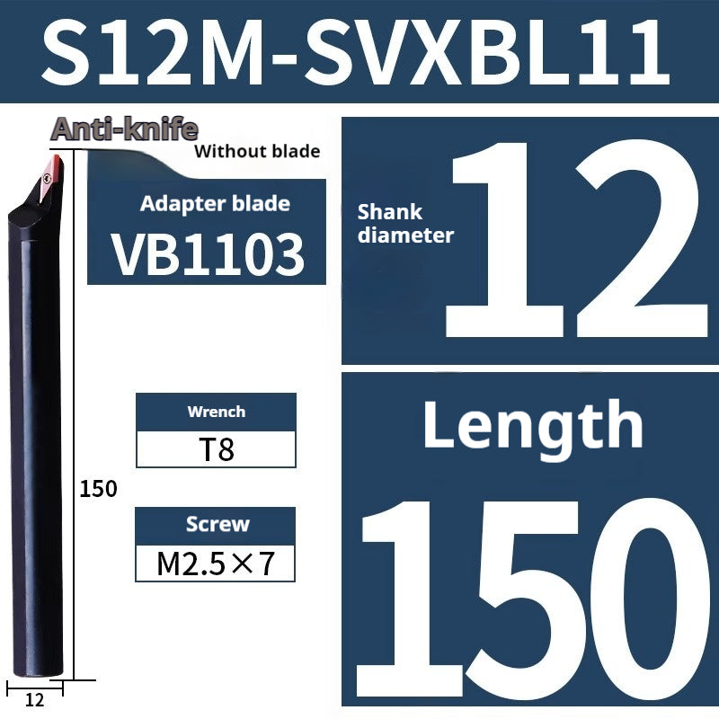 2028-96° CNC tool holder, internal hole tool, lathe, turning tool, boring tool holder, SVXBR internal circle, profiling 35° diamond sharp cutter Shandong Denso Pricision Tools Co.,Ltd.